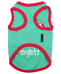 Parisian Pet Santa's Little Helper Holiday Dog T-Shirt