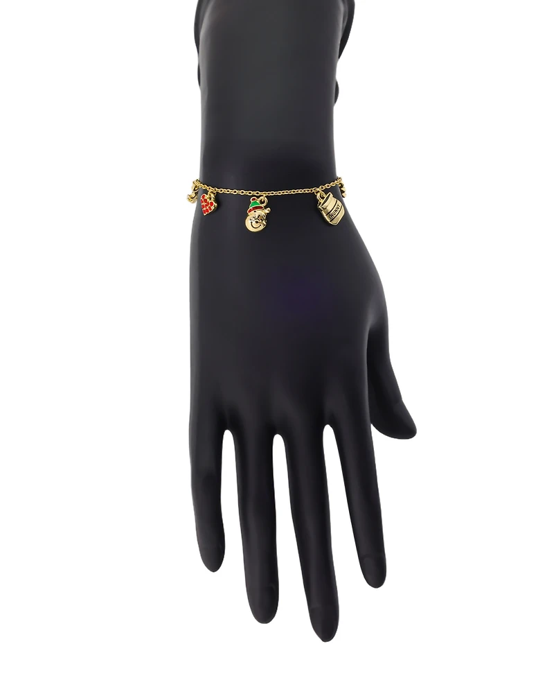 Disney Winnie the Pooh Cubic Zirconia and Cystal Adjustable Bolo Bracelet