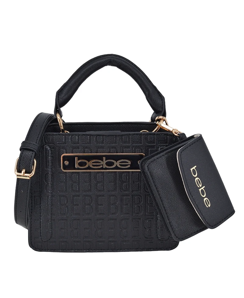 Bebe Women's Thea Mini Satchel Bag