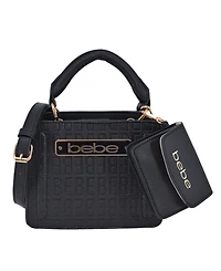 Bebe Women's Thea Mini Satchel Bag