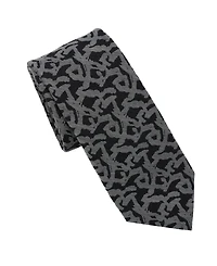 Karl Lagerfeld Paris Men's Sparkle Medallion Pattern Classic Tie
