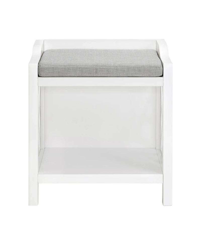 Alaterre Furniture 22" Wood Coventry Bench Stool