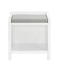 Alaterre Furniture 22" Wood Coventry Bench Stool