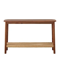 Alaterre Furniture 48" Acacia Wood Calais Rectangle Coffee Table