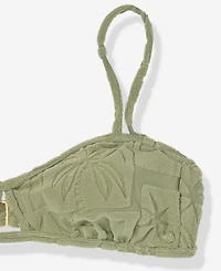 Volcom Juniors' Palmcation Bandeau Neck Swim Top