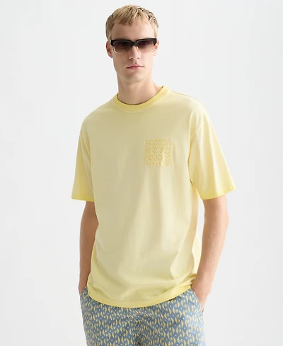 Scotch & Soda Men's Embroidered Artwork Short-Sleeve T-Shirt