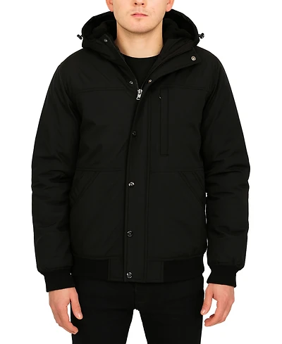 Spire By Galaxy Men's Full-Zipper Jacket