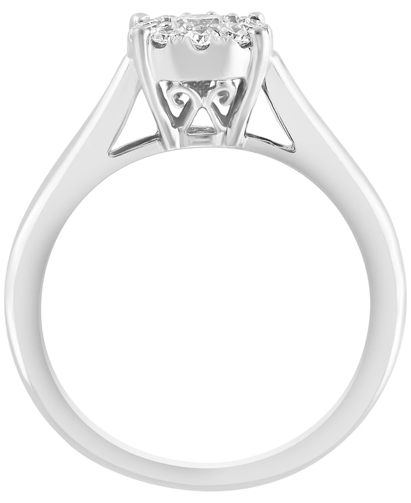 Effy Collection Diamond Ring (1 ct. t.w.) in 14k White Gold