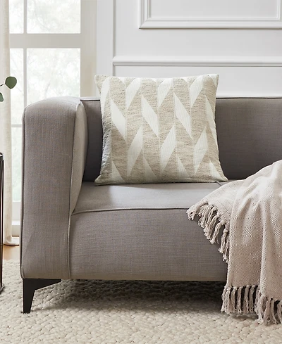 Tahari Home Amelia Diagonal Decorative Pillow, 20" x 20"