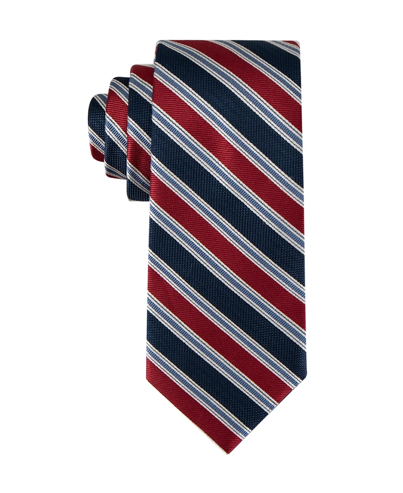 Tommy Hilfiger Men's Conrad Striped Pattern Classic Tie
