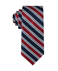 Tommy Hilfiger Men's Conrad Striped Pattern Classic Tie