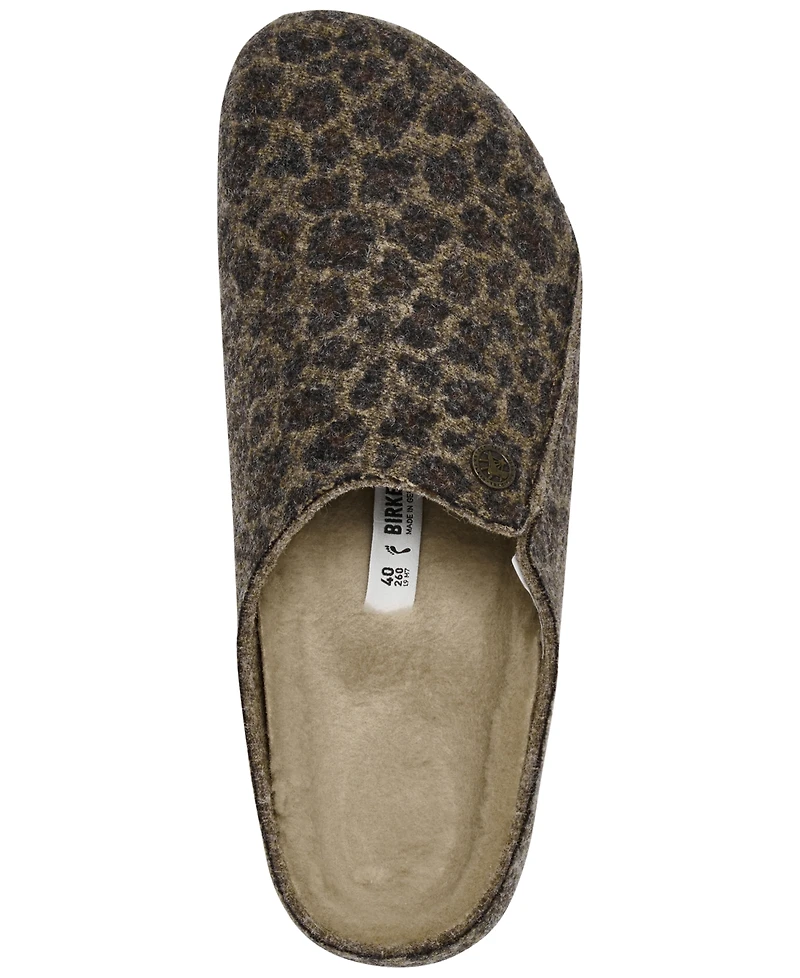 Birkenstock Women's Zermatt Shearling Clog Slippers from Finish Line