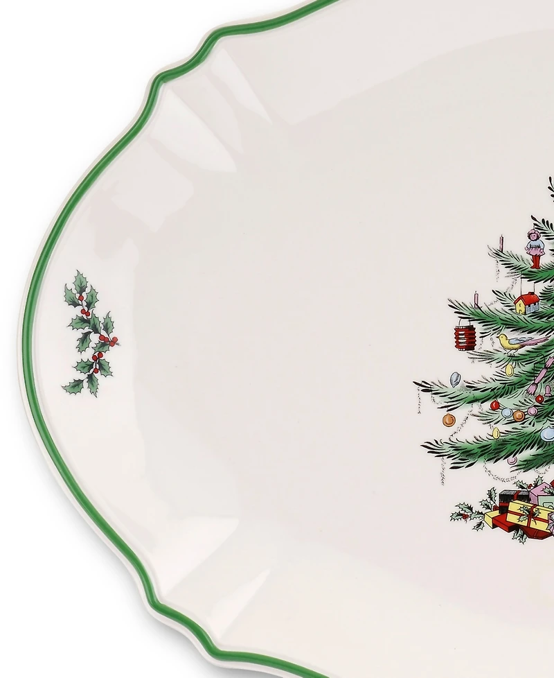 Spode Christmas Tree Oval Platter