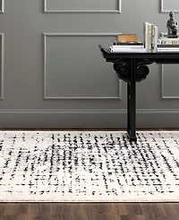 Closeout! Karastan Epiphany Flux Screen 2'4" x 7'10" Runner Area Rug