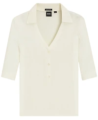 Boss by Hugo Women's Knit Collared Sweater