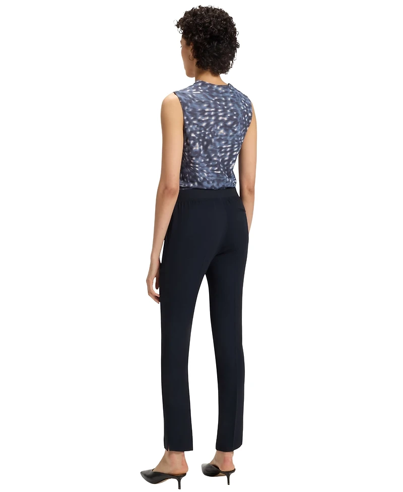 Boss by Hugo Women's Slit Hem Slim-Fit Pants