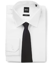 Boss by Hugo Men's Cotton Silk Structured Tie