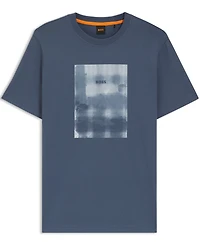 Boss by Hugo Men's Printed Artwork Cotton-Jersey T-Shirt