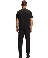 Boss by Hugo Men's Stretch Cotton Tonal Logo Relaxed-Fit T-Shirt