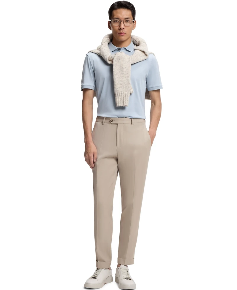 Boss by Hugo Men's Mercerized Cotton Regular-Fit Polo Shirt