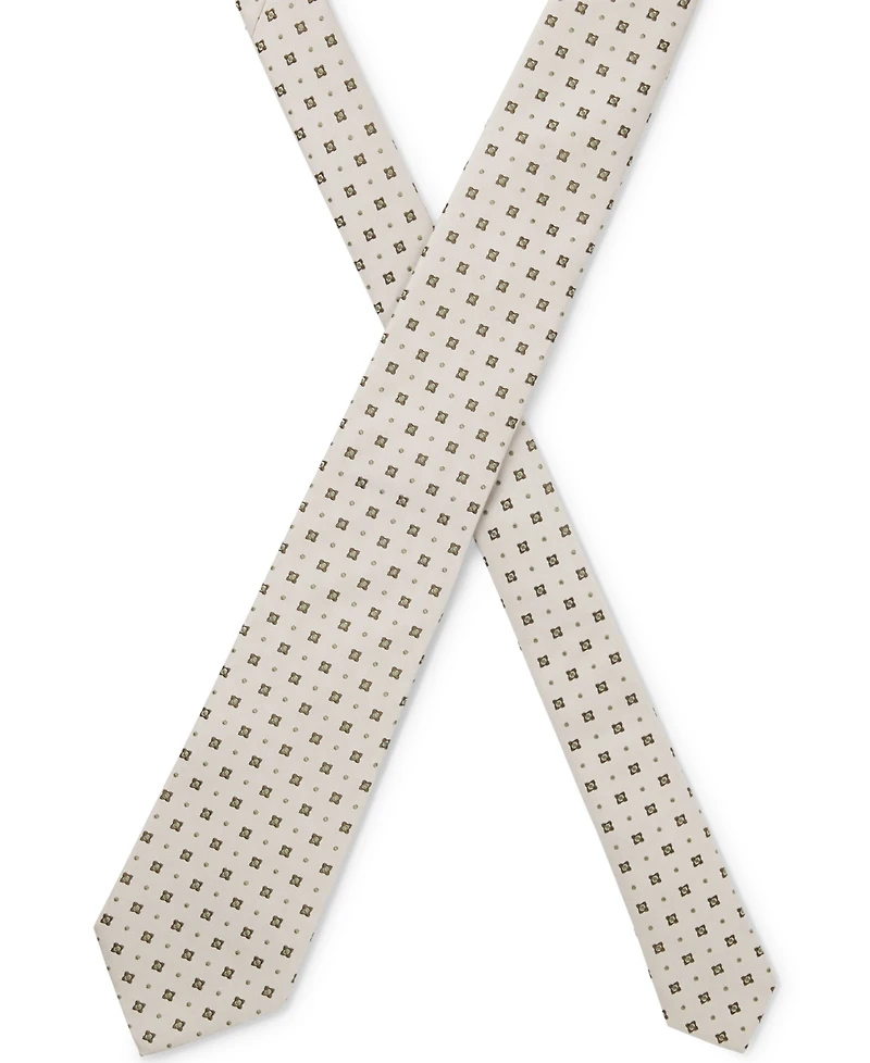 Boss by Hugo Boss Men's Jacquard Pattern Formal Silk Tie