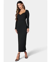 Bebe Women's Open Back Ankle Dress