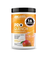 Optimum Nutrition Pro Quench Whey + Collagen Protein Powder, Tropical Orange Mango, 16 Servings