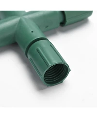 DELight 10Pcs IP65 Waterproof Wire Connectors 4 Way X-Shape for Outdoor Lights