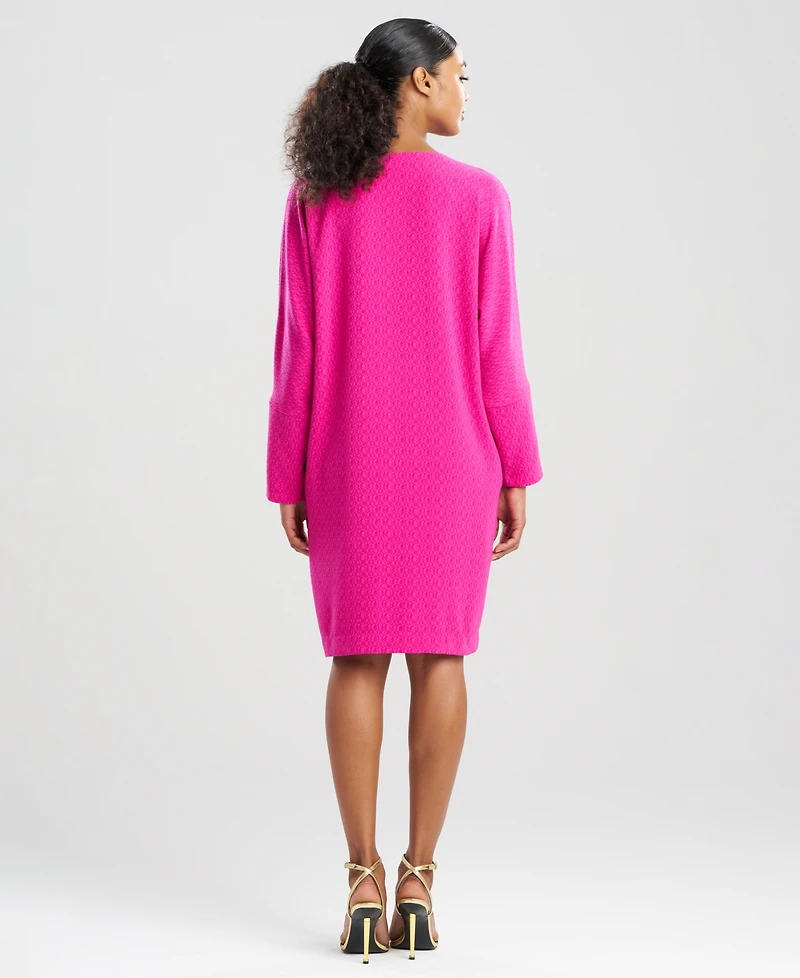 Natori Women's V-Neck Long-Sleeve Dress