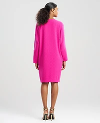 Natori Women's V-Neck Long-Sleeve Dress