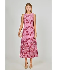 endless rose Women's Lace Cami Maxi Dress