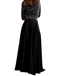 Free People Women's Chilco A-Line High-Slit Maxi Skirt