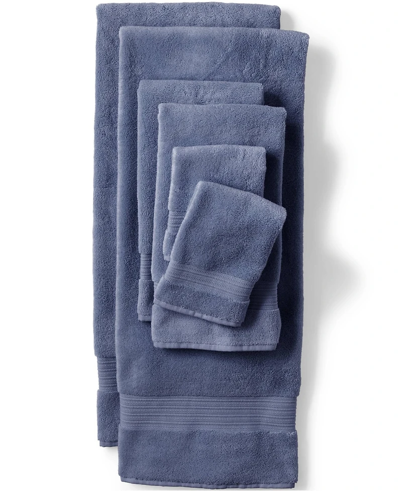 Lands' End Quick-Dry Cotton Bath Sheet