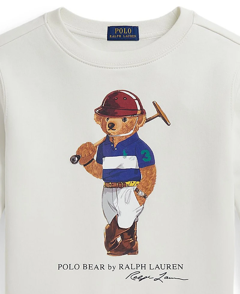 Polo Ralph Lauren Boys 2-7 Bear Fleece Sweatshirt