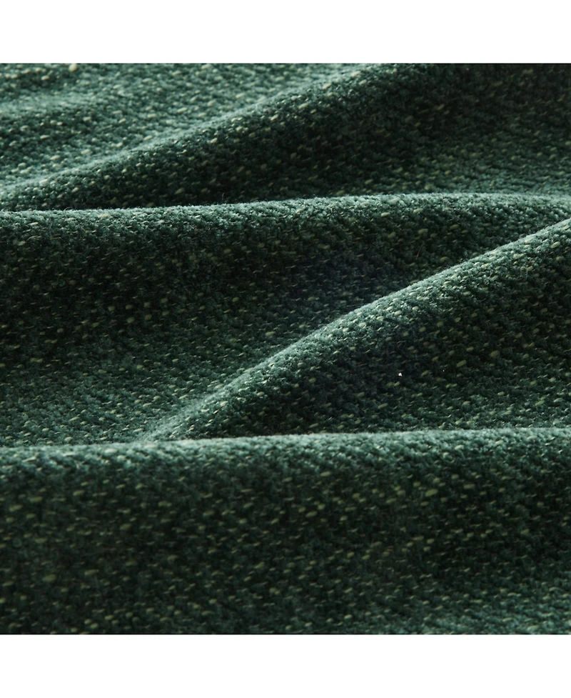 Streamdale Furniture Cloud Sectional L-Shaped Couch w/ Ottoman, Soft Chenille, Tufted, Green