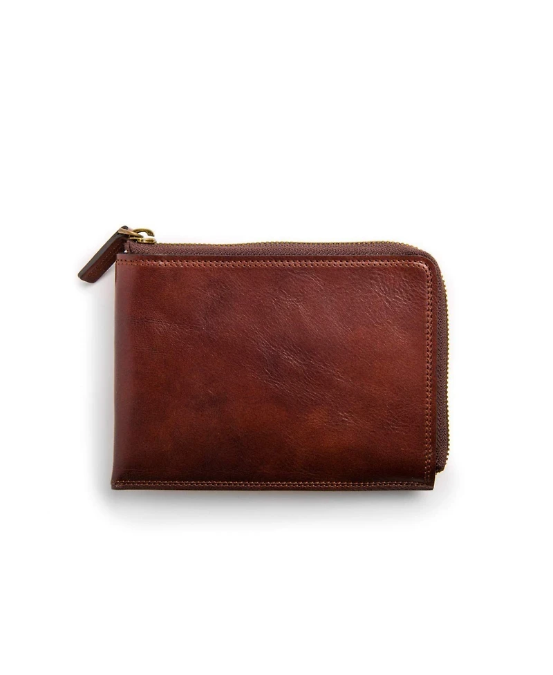 Bosca Dolce Zip Passport/Travel Document - Rfid