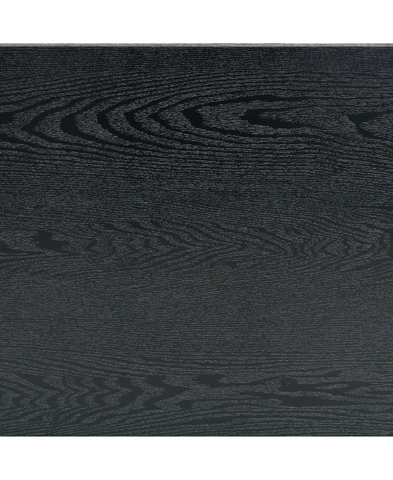 Streamdale Furniture Streamdale Black Wood Grain Mdf Coffee Table - Luxurious Design (70 characters)