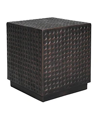 Streamdale Outdoor Side Table, Patio End Table Cube, Coffee Table