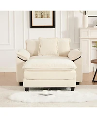 Streamdale Furniture Cloud Couch: Ultimate Comfort Chenille Sofa
