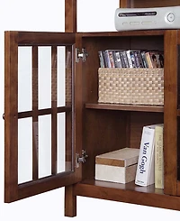 Convenience Concepts 47.75" Big Sur Deluxe Pine Storage Tv Stand