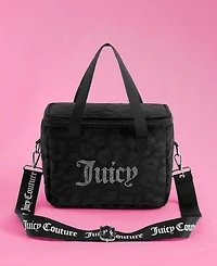 Juicy Couture Rhinestones 9.4" Chill Couture Lunch Cooler Tote Bag