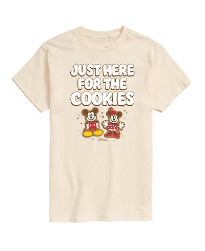 Airwaves Men's Disney Just Here For The Cookies Short-Sleeve Graphic T-Shirt
