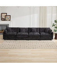 Streamdale Furniture Cloud Couch: Flexible, Modular Chenille Sofa for Ultimate Comfort