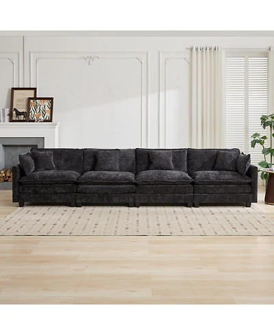 Streamdale Furniture Cloud Couch: Flexible, Modular Chenille Sofa for Ultimate Comfort