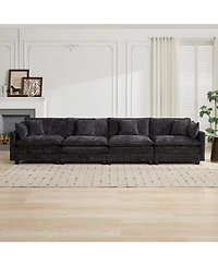 Streamdale Furniture Cloud Couch: Flexible, Modular Chenille Sofa for Ultimate Comfort