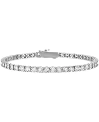 Esquire Men's Jewelry Lab-Grown Diamond (2 ct. t.w.) Bracelet in Yellow Rhodium Plated Sterling Silver