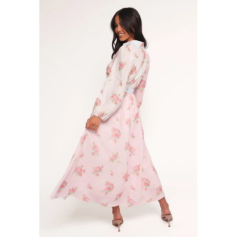 Petal and Pup Women's Juni Button Up Maxi Dress
