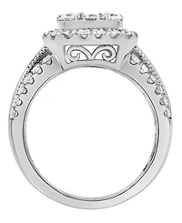 Macy's Diamond Ring (2 ct. t.w.) in 10k White Gold