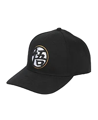 Dragon Ball Z Men's Goku Kanji Symbol Black Cotton Twill B2 Ball Cap