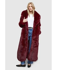 Oasis Women's Mongolian Faux Fur Short Coat